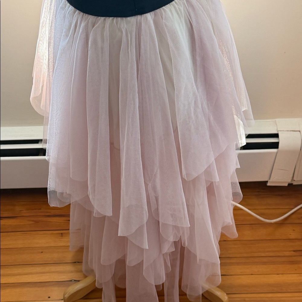 Free People pink ballet style skirt L